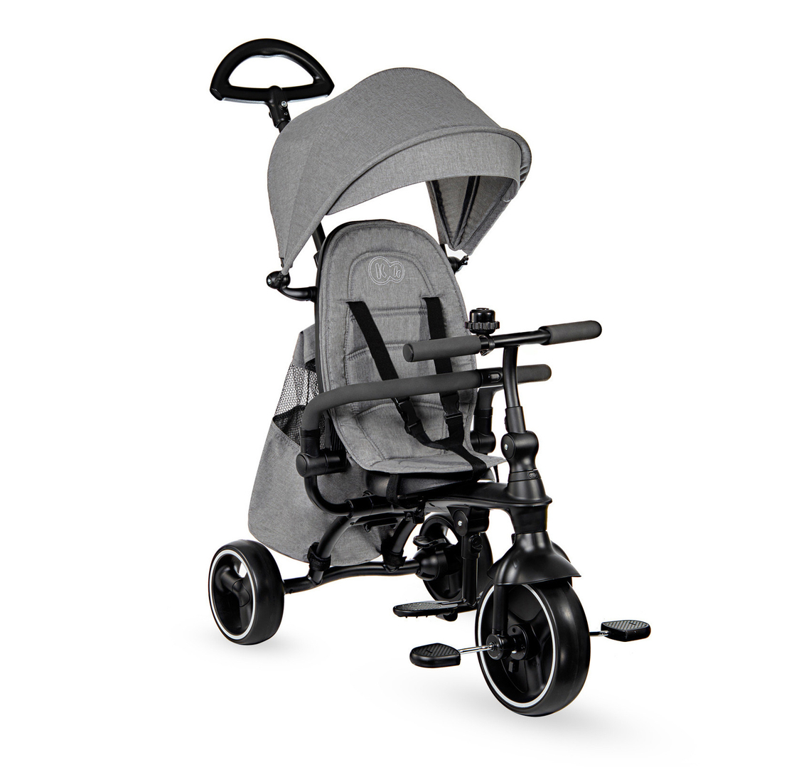  Триколка KinderKraft Jazz, 4в1, Сива 