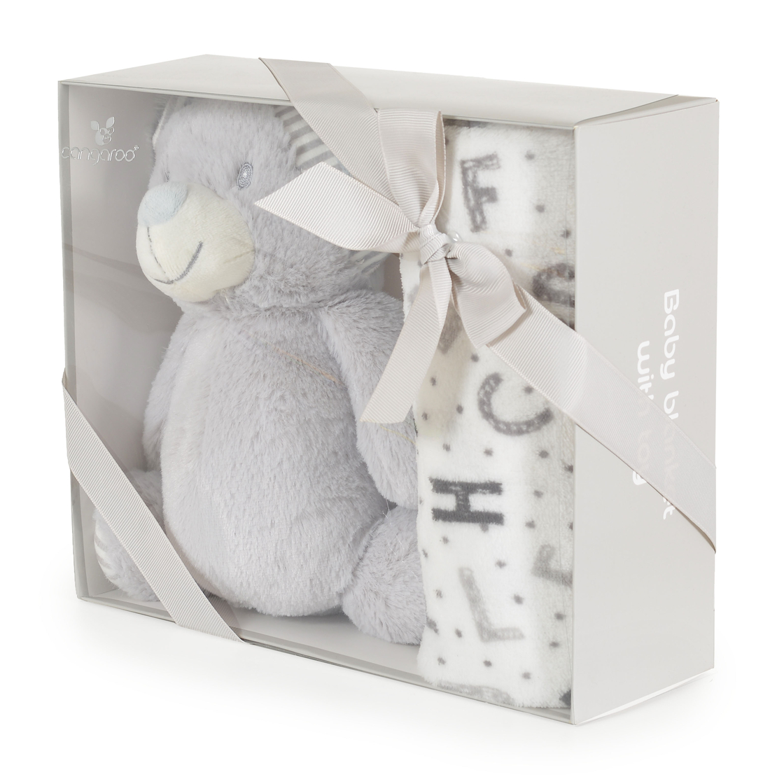 Cangaroo Одеало 90/75 с Играчка Elephant Blue 109598
