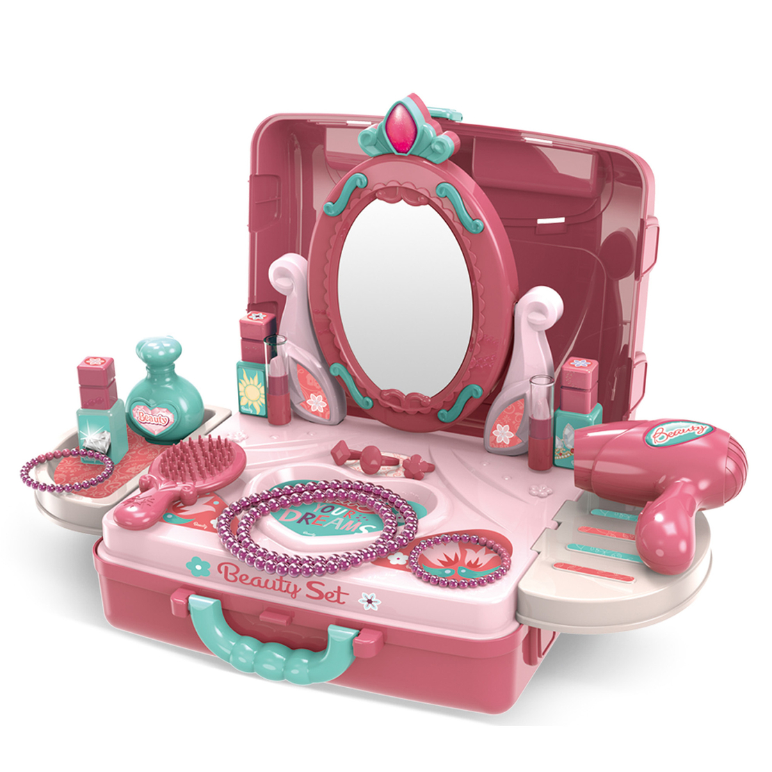  Тоалетка за деца Buba Beauty 008-973, Розова 