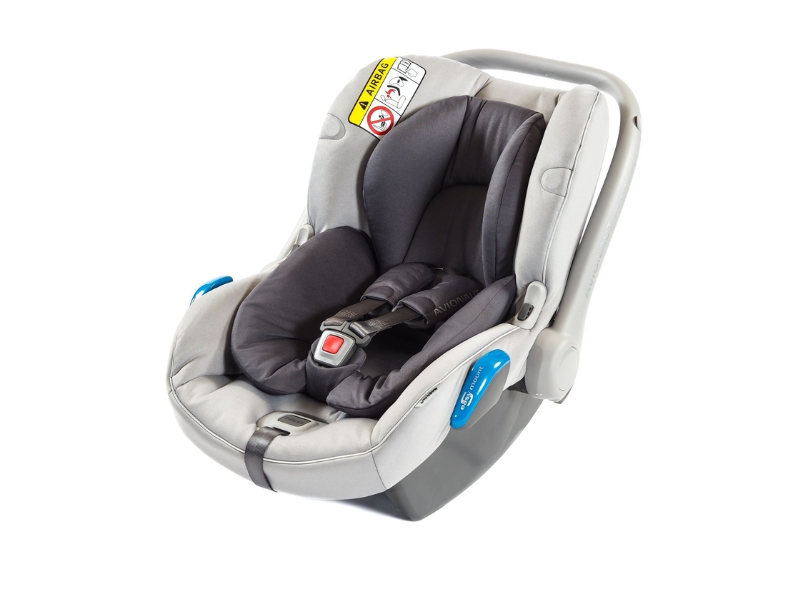  Столче за кола Avionaut Kite +, K.02, 0-13 кг, Сиво 
