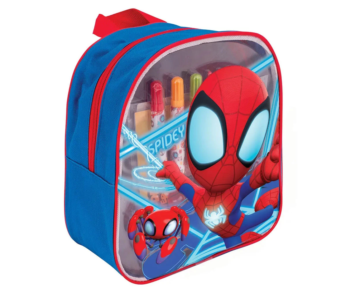 Spiderman Комплект за Рисуване в Раница Спайди и Приятели