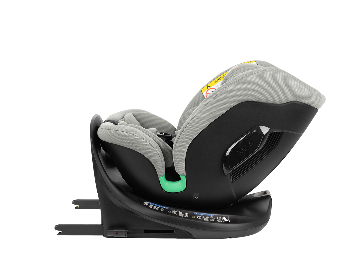 KikkaBoo Стол за Кола 40-150 см i-Tour i-SIZE Light Grey