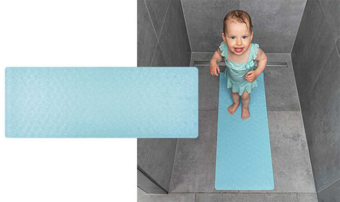  Нехлъзгаща подложка за баня XL Reer MyHappyBath , синя 