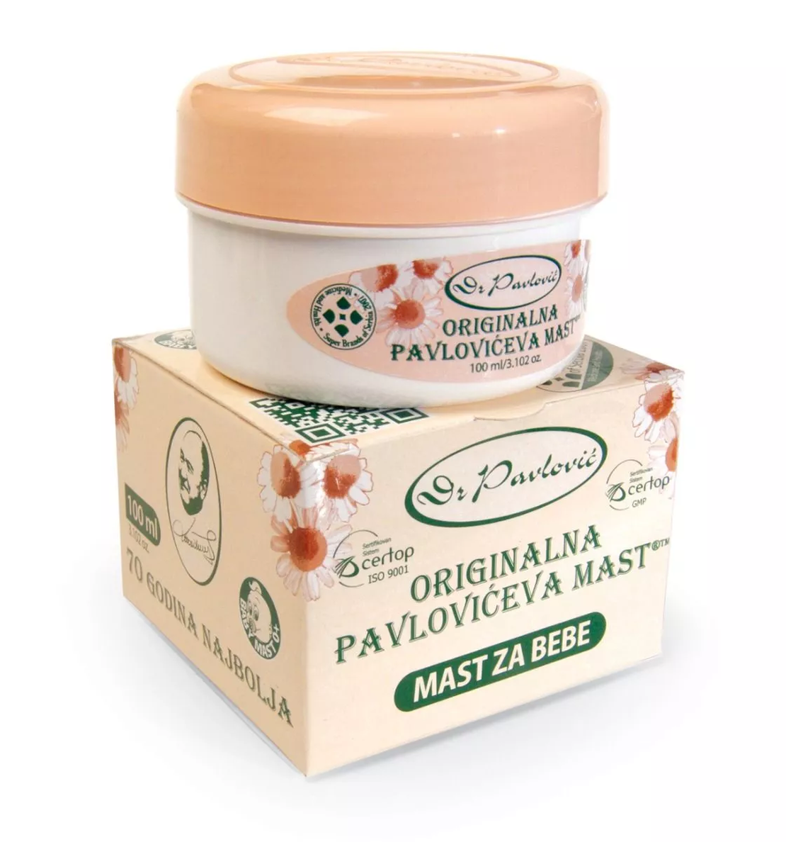 NUK Крем Д-р Павлович - Оригинална Павловича Мас с Лайка 100 мл