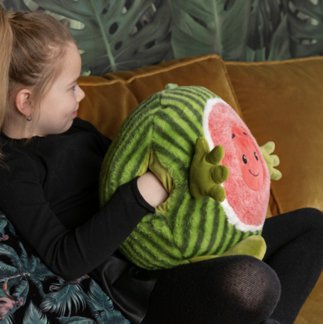 Sophie Софи Жирафчето Плюшена Играчка и Възглавница Noxxiez Диня NX-HW753