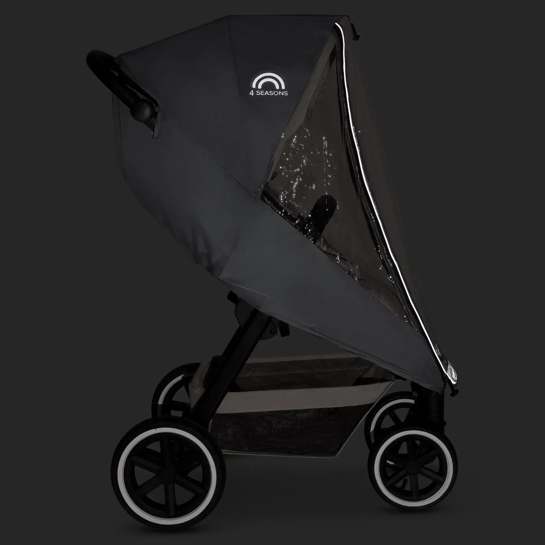ABC Design Rain Cover 4 Seasons for Stroller Дъждобран с Цип за Детска Количка