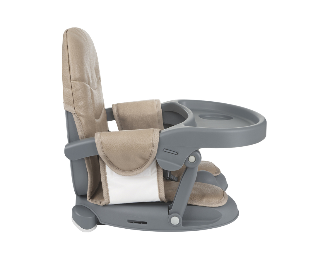 KikkaBoo Седалка за Хранене Повдигаща Pappo Beige 2025