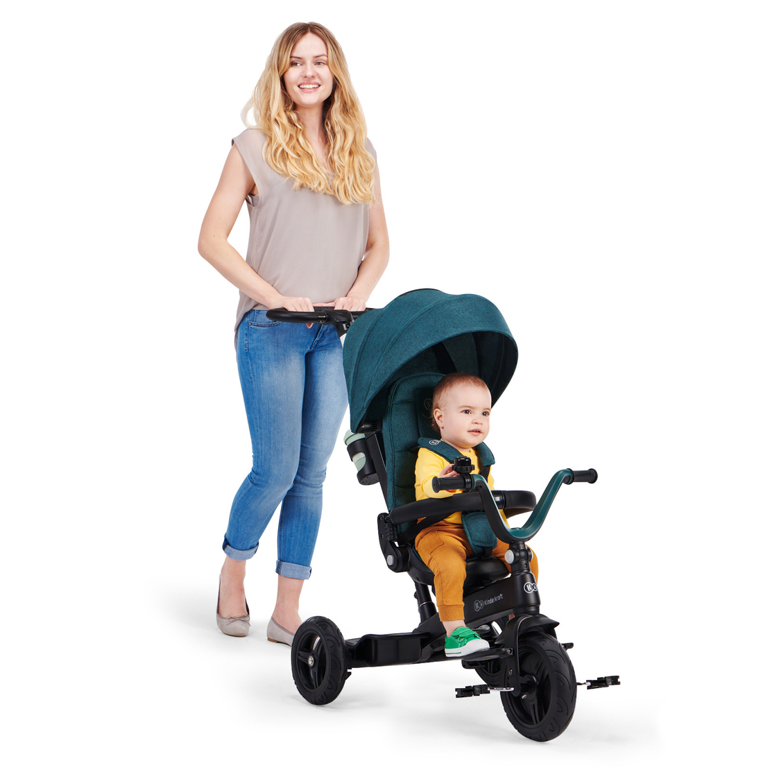  Триколка KinderKraft TWIPPER, Розова 