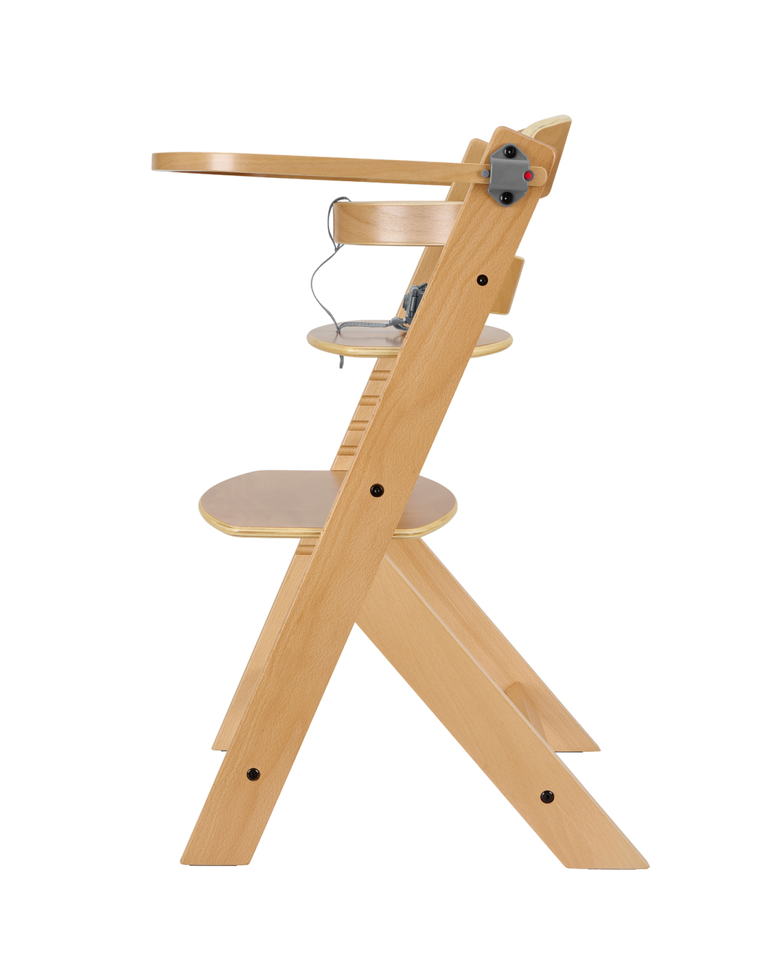 KikkaBoo Дървен Стол за Храненe Nordy Wood