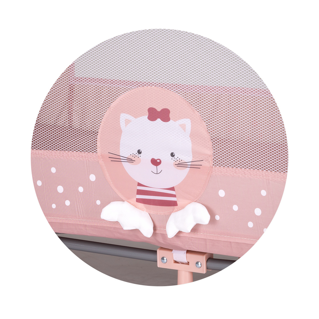 Chipolino Детска Преносима Кошара Капри Коте Розова