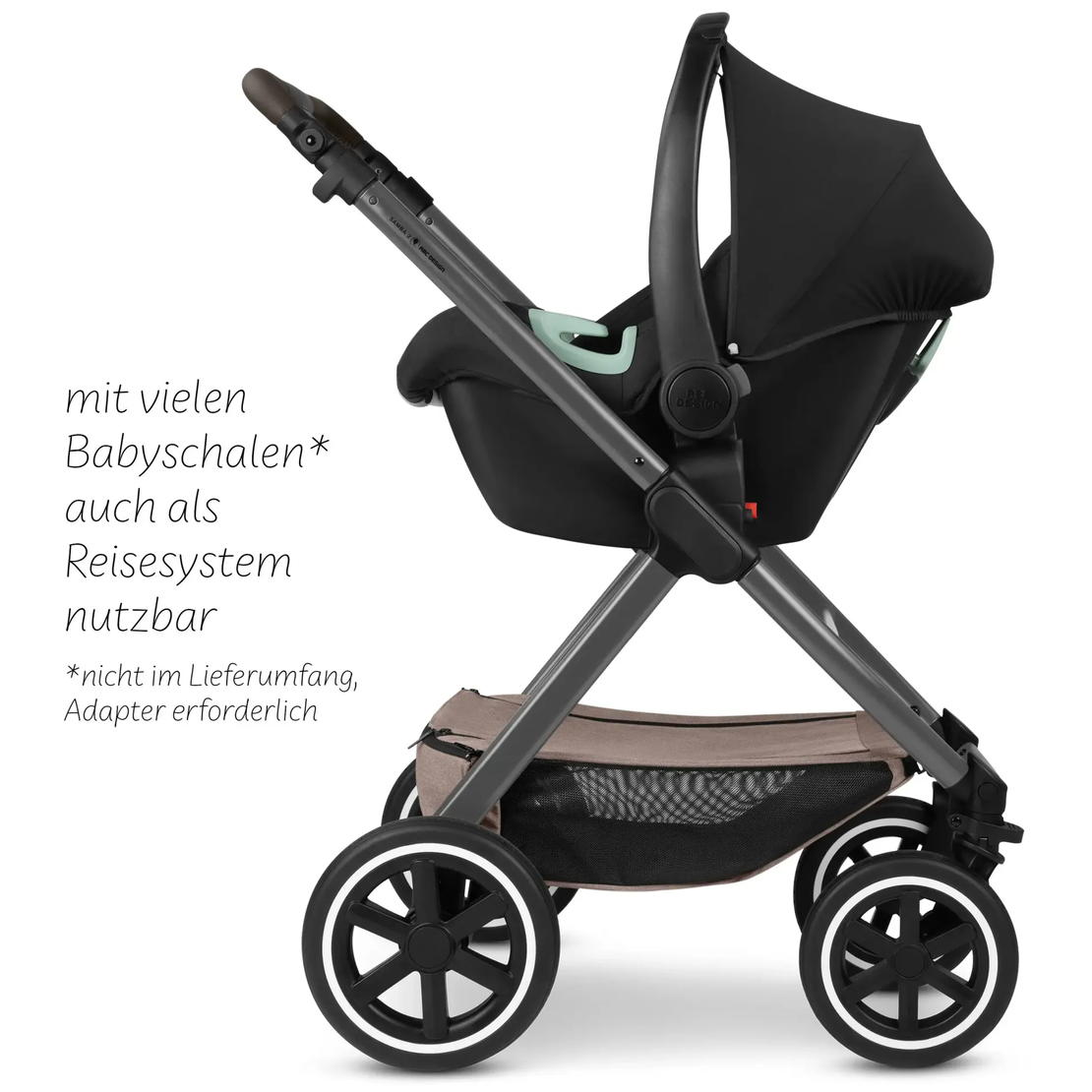 ABC Design Samba 2 Camel Комбинирана Детска Количка 2 в 1