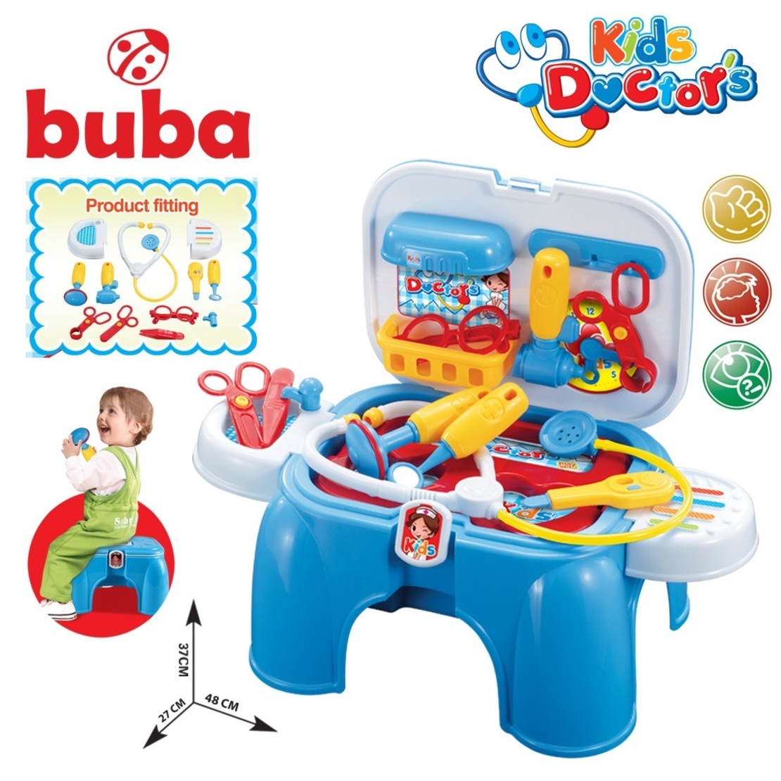  Детски докторски комплект Buba Little Doctors 