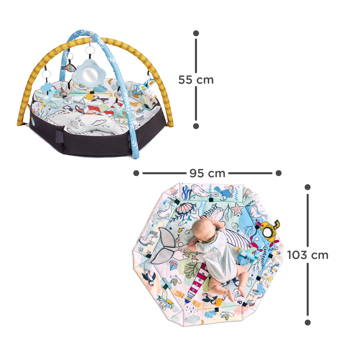 Разходка и Пътуване > Аксесоари за прохождане	KinderKraft Smart Play SEA 
