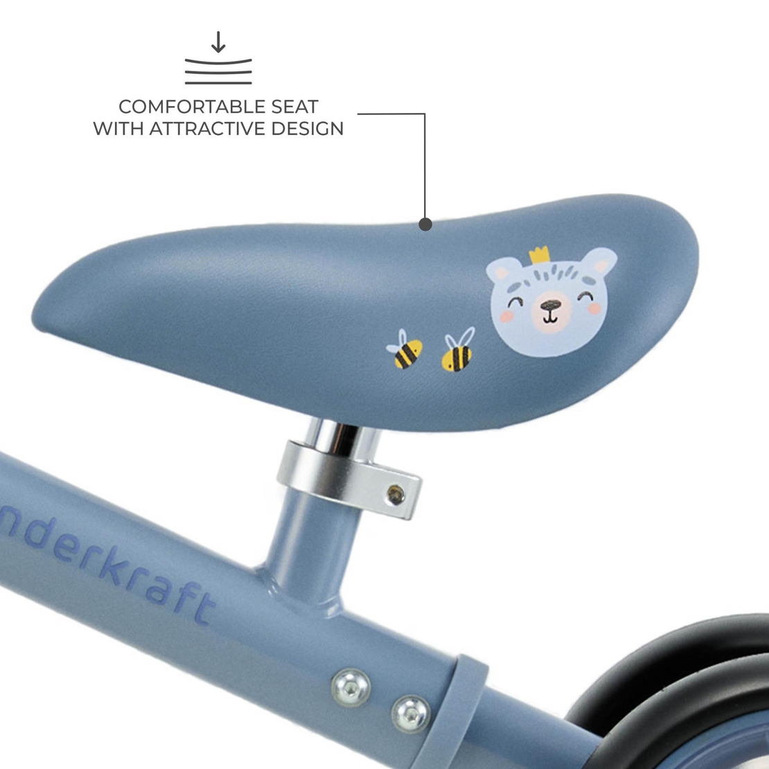 KinderKraft CUTIE FLASH BLUE Колело За Баланс