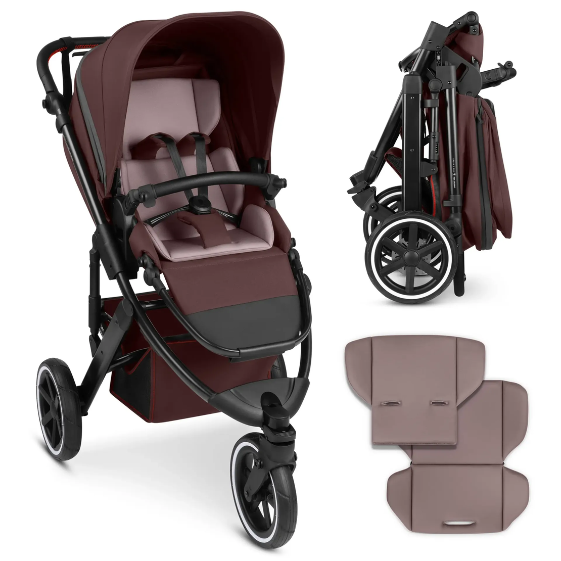 ABC Design Running Stroller Salsa 5 Run Umbra Комбинирана Спортна Детска Количка