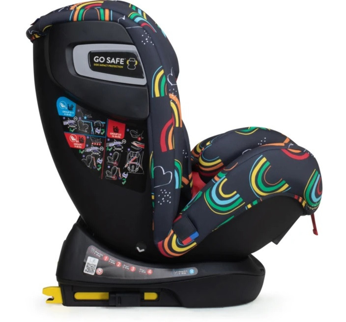  Столче за кола Cosatto All in All +, CT5022, Disco rainbow 