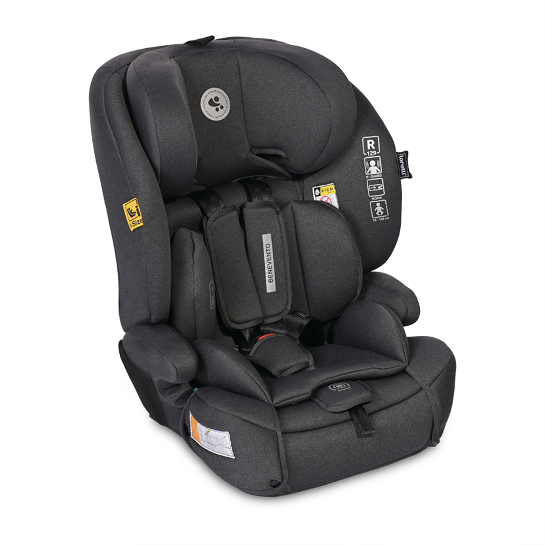 LORELLI  CAR SEAT BENEVENTO ISOFIX 76-150CM BLACK JASPER