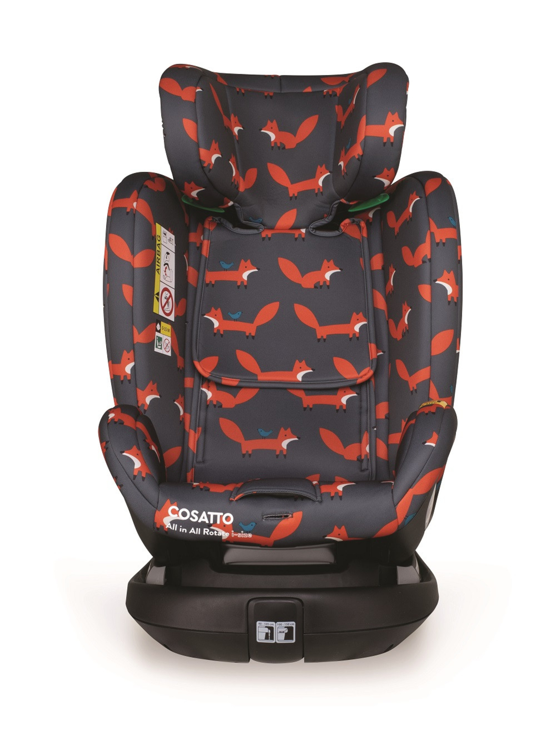  Столче за кола Cosatto CT5242 All in All Rotate i-Size, 0+/1/2/3, Charcoal Mister Fox 