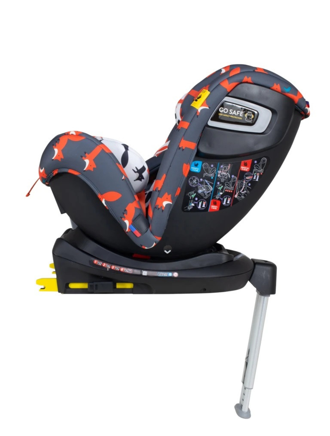  Столче за кола Cosatto CT4856 All in All Rotate, 0+/1/2/3, Charcoal Mister Fox 