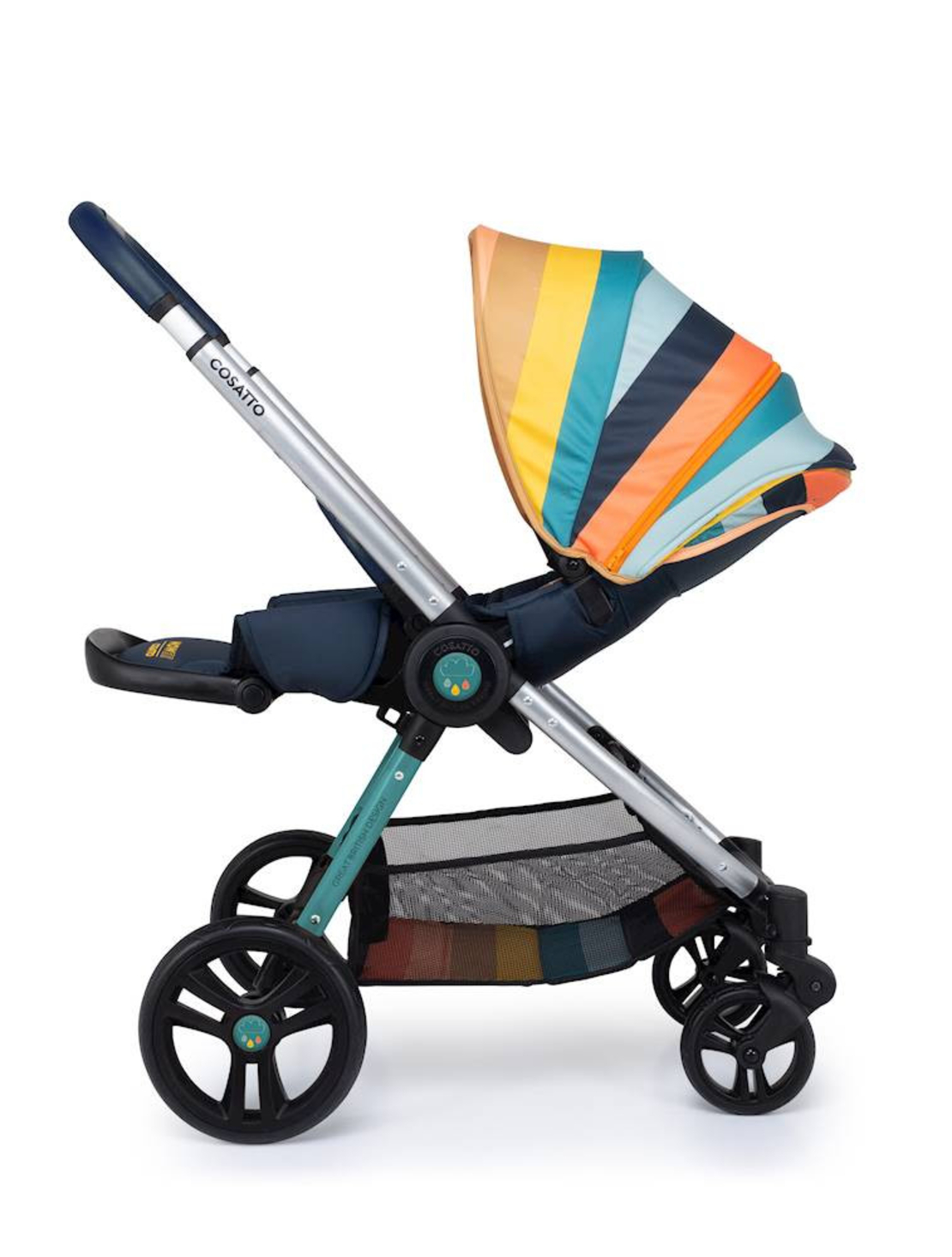Бебешка количка 2в1 Cosatto CT4521B WOWEE Goody Gumdrops + чанта