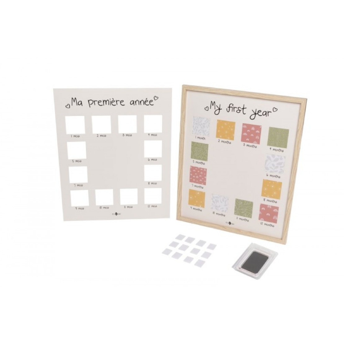 Petit ARTichaut Дървена Рамка за Спомени My First Year