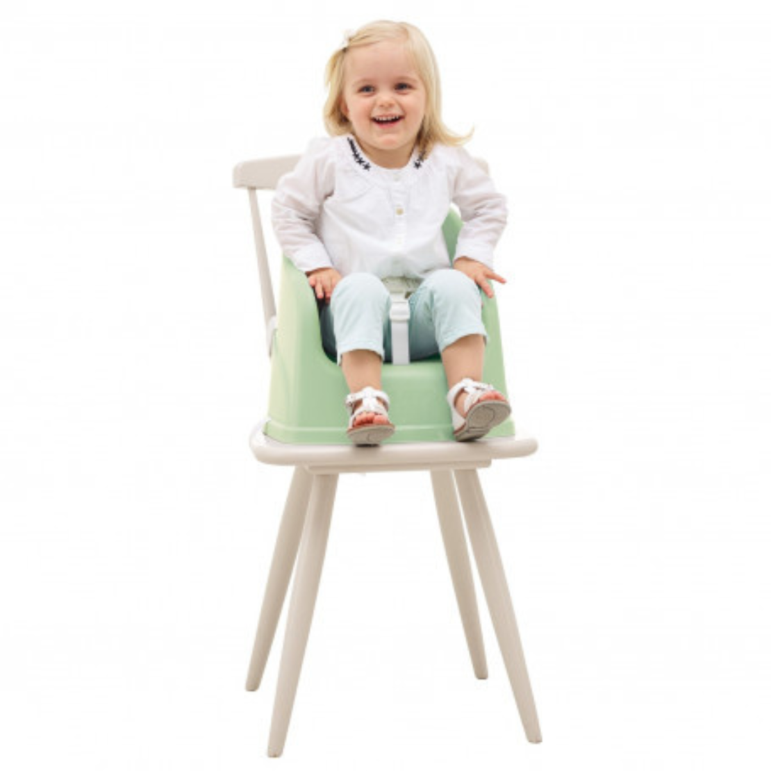 Thermobaby Youpla Столче за хранене  2 в 1 Зелено