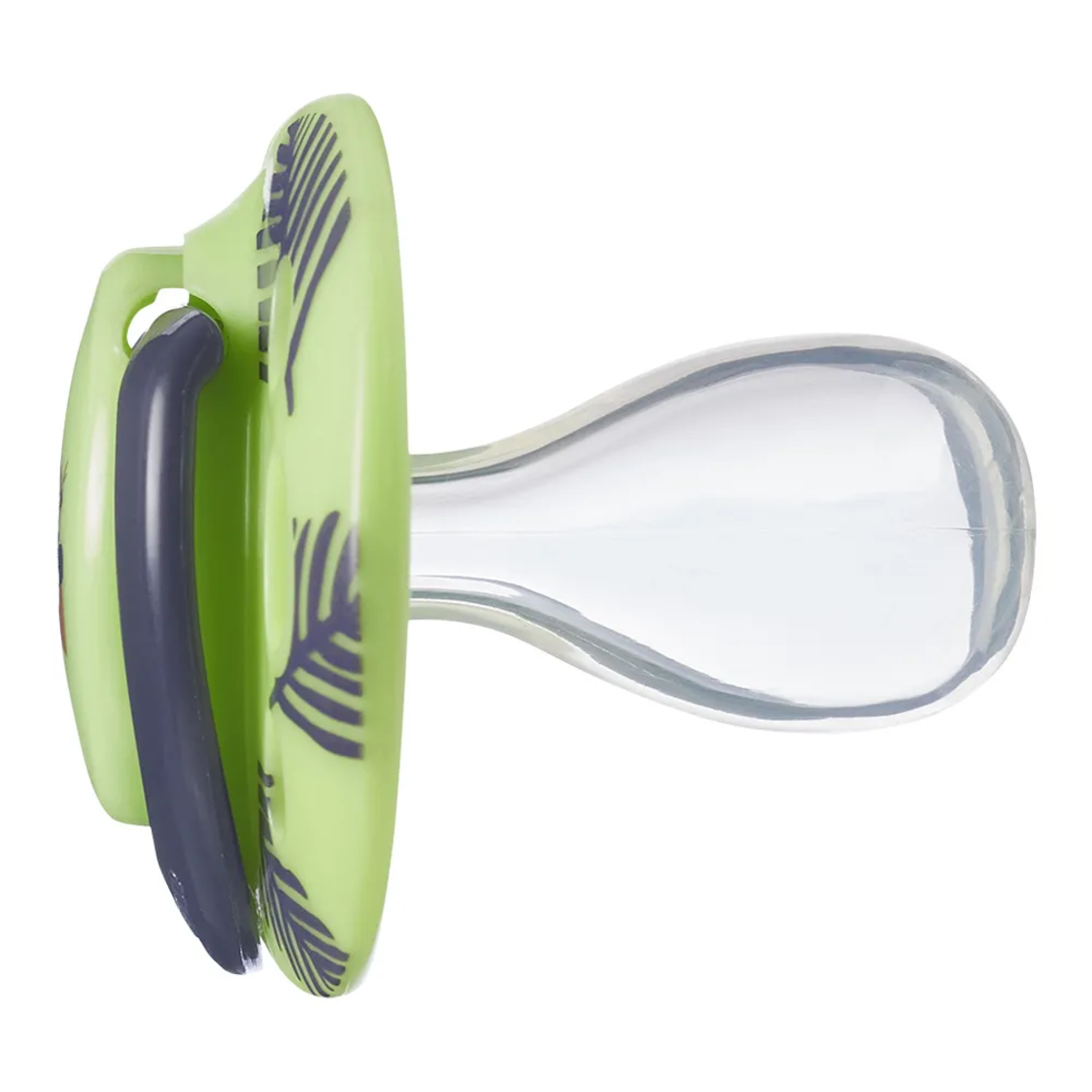 Tommee Tippee Ортодонтични Залъгалки Fun Friends 18-36M+ 2 Броя Зелена Катерица