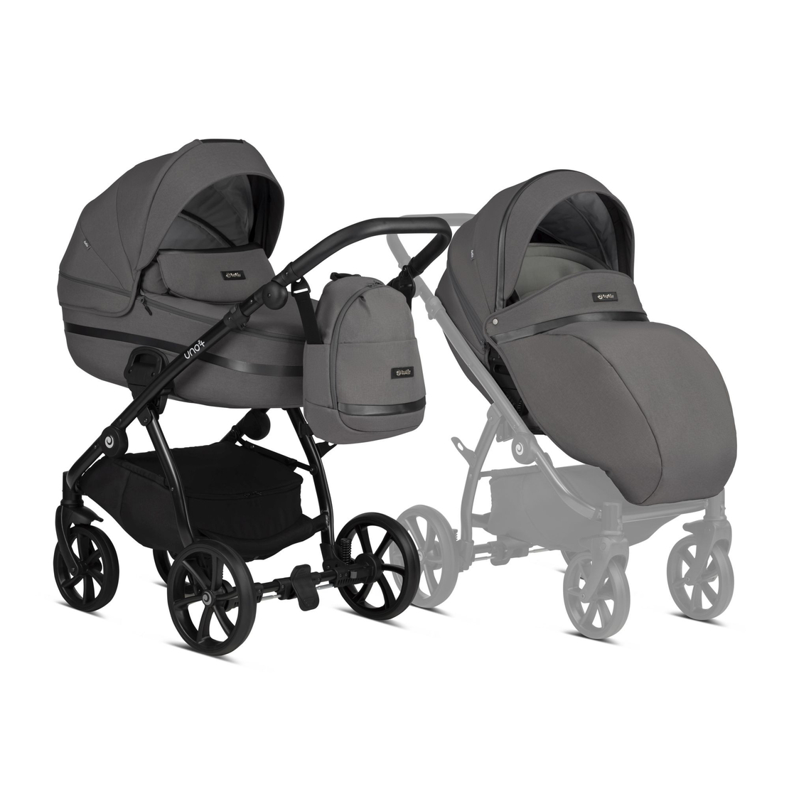 Tutis Uno 3+ Canella 145 Комбинирана Детска Количка  2 в 1