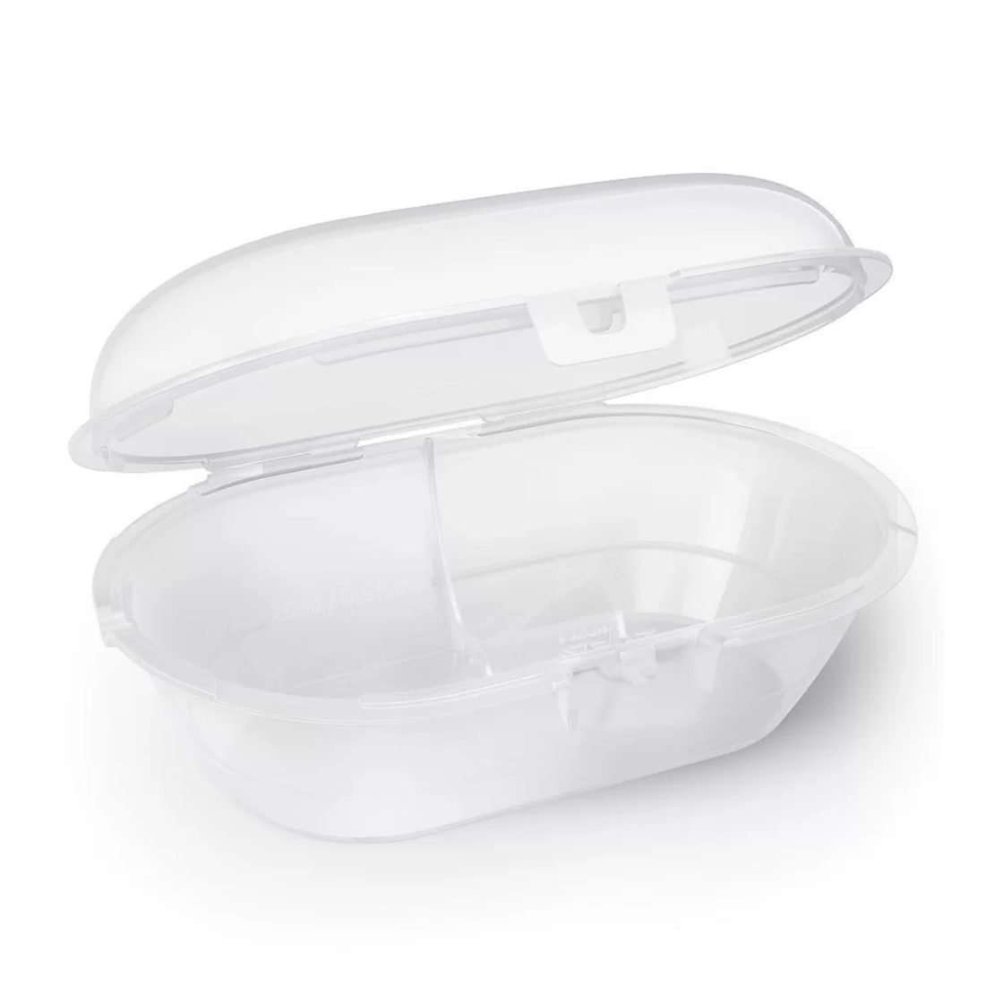 Philips AVENT SCF075/07 Комплект от 2 броя светещи в тъмното ортодонтични Ultra Start Night 0-2м в оранжево и лилаво с декор луна и звезди в кутия за стерилизиране