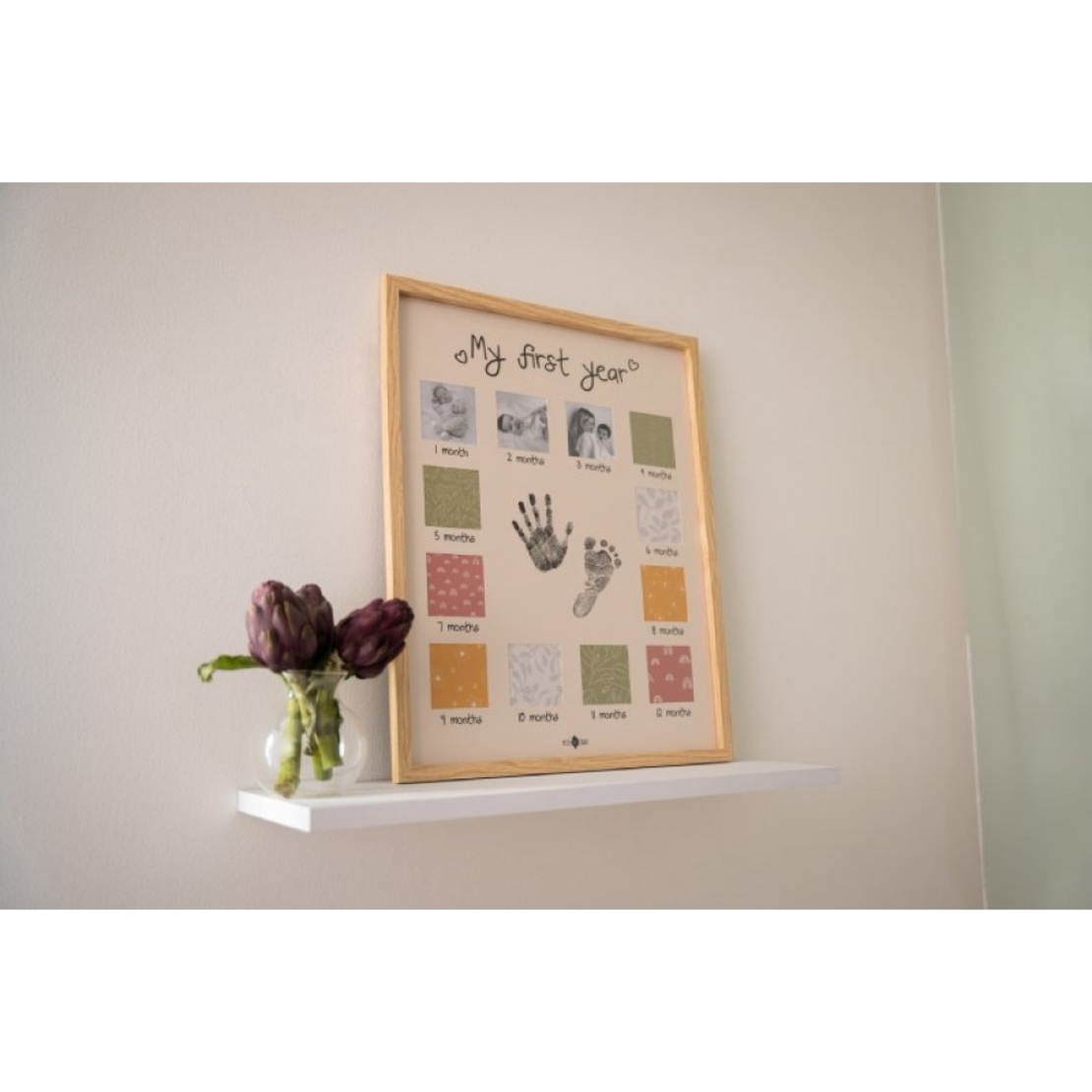 Petit ARTichaut Дървена Рамка за Спомени My First Year