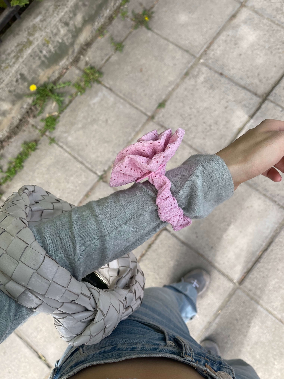 Rosette Scrunchie in BLOSSOM