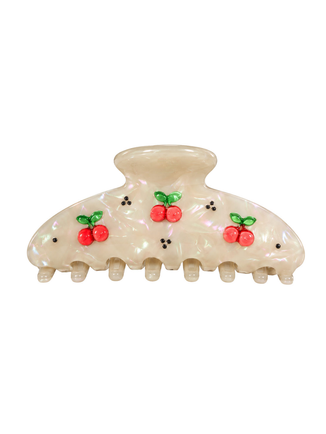 CUSTOM BIG GLAZED CHERRY CRÉME CLIP