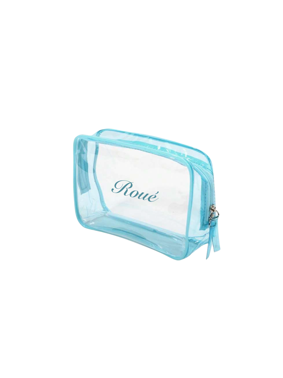 CUSTOM BEACH TOILETRY BAG IN AZURE