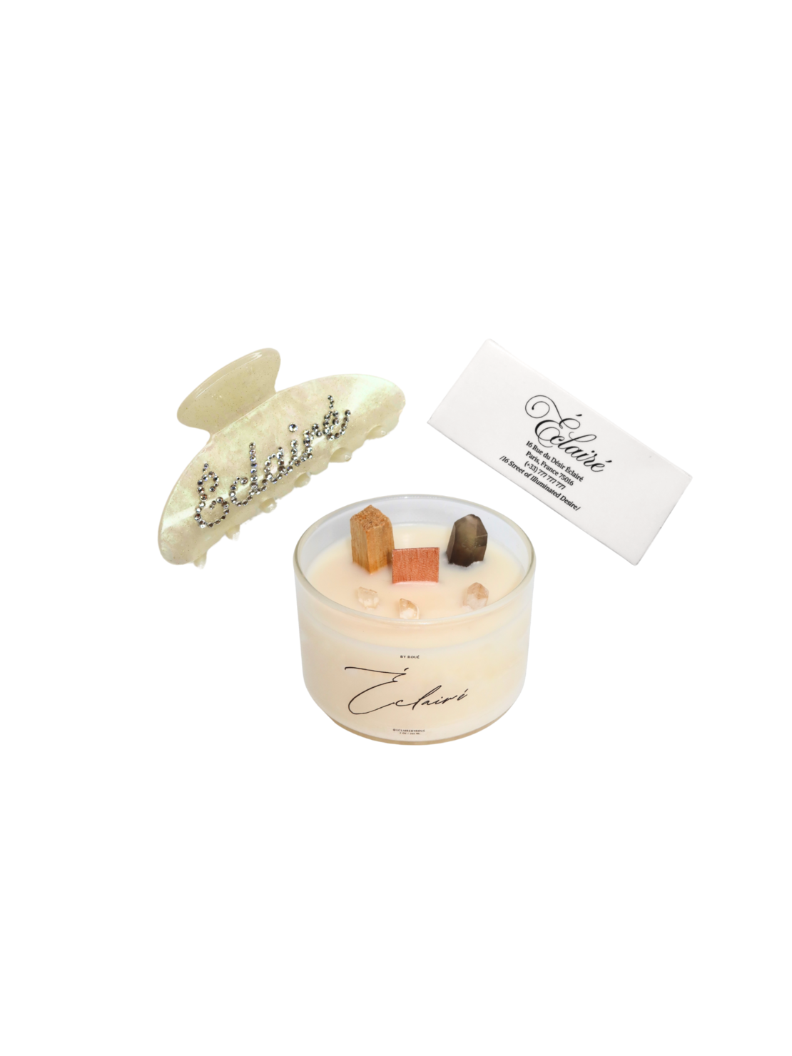 The RÊVE DE TRANQUILLITÉ CRYSTAL candle bundle