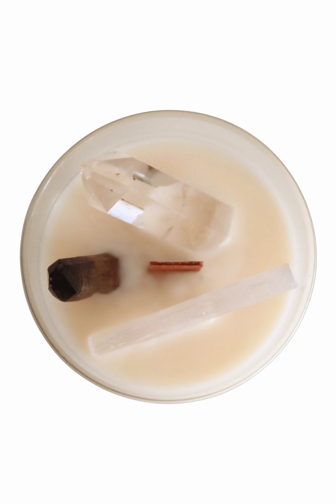 The Miel de Cachemire Crystal Candle