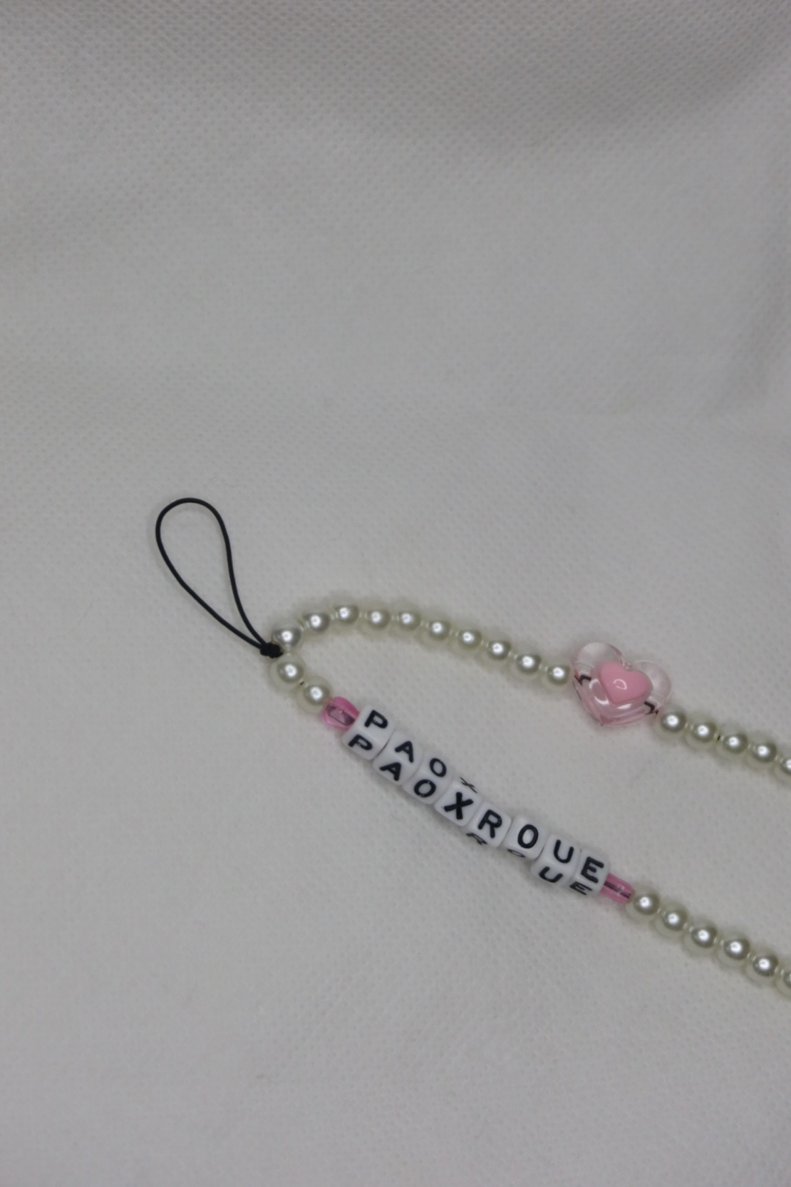 ROUÉxPÂO BON COEUR toiletry bag charm