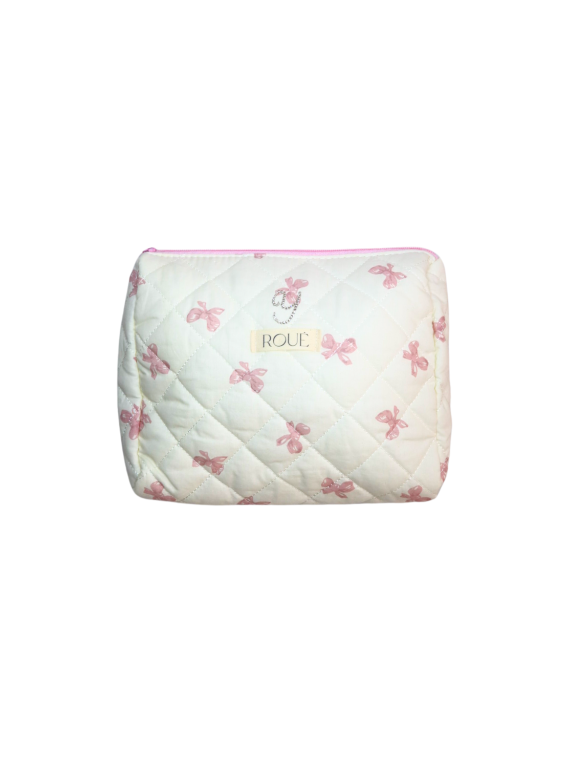 CUSTOM LARGE POCHETTE DE RUBAN TOILETRY BAG