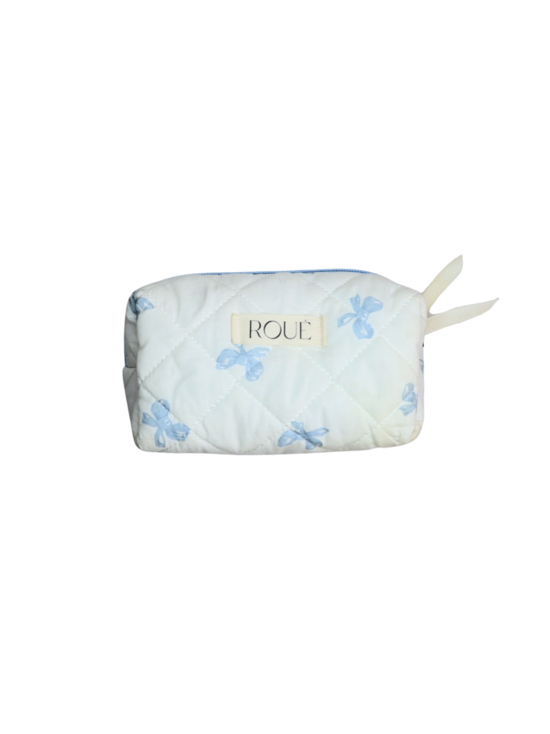 CUSTOM SMALL SOMETHING BLUE TOILETRY BAG