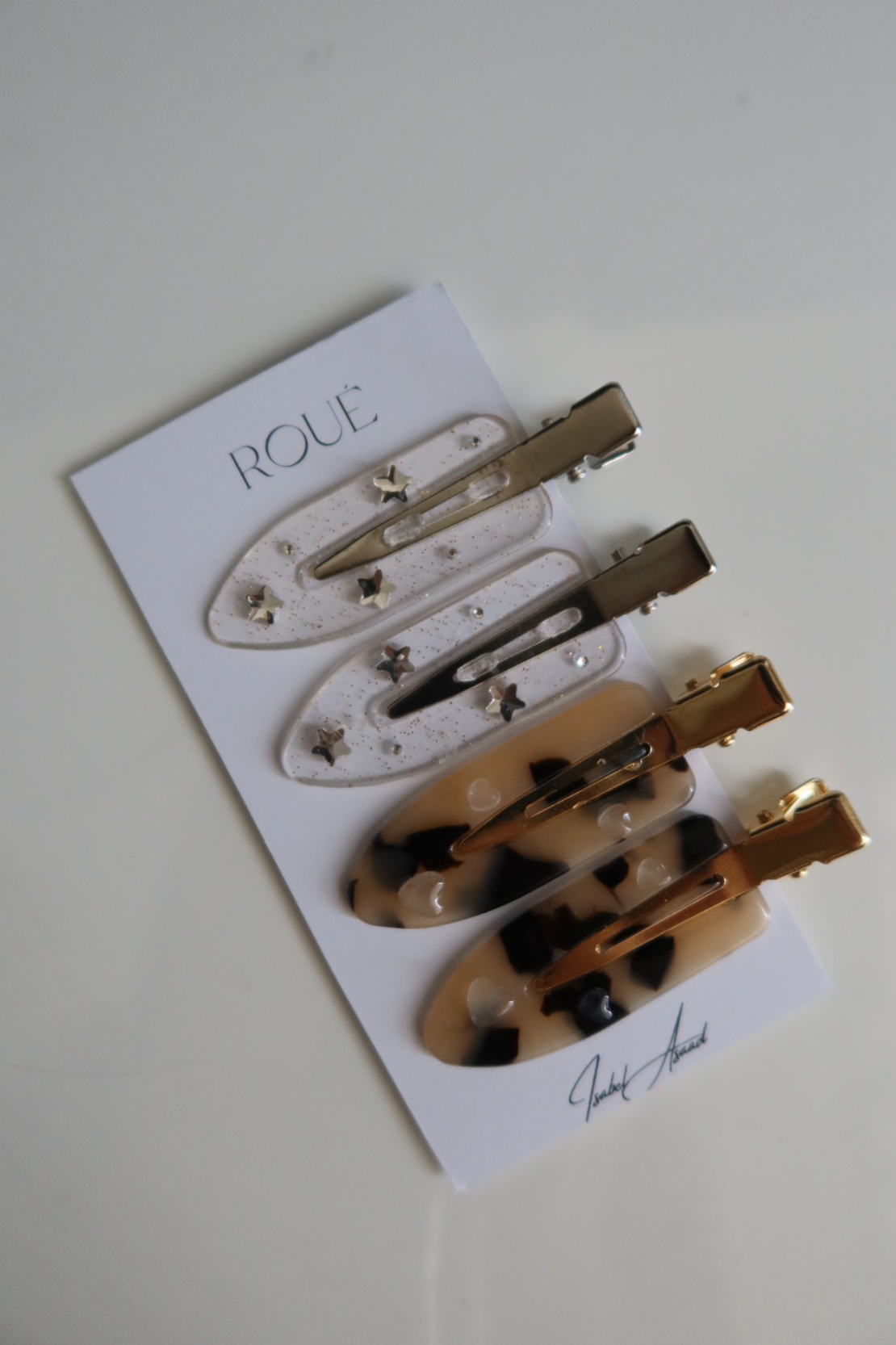 CUSTOM DARK COCO HAIR PINS