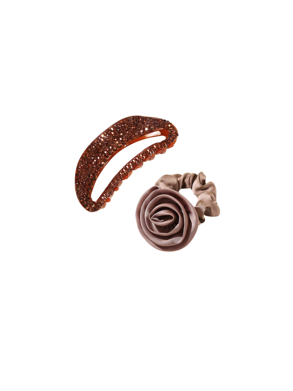 LIMITED CARAMEL LUMIÈRE CLIP & ROSETTE SET