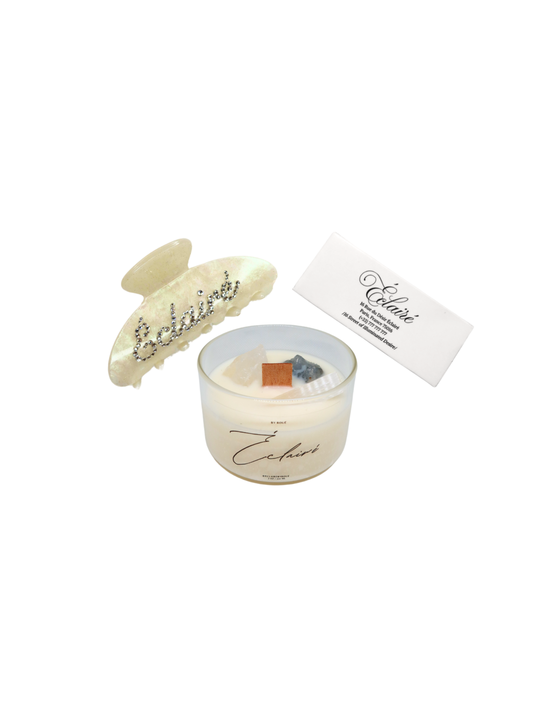 The CLARTÉ MYSTIQUÉ CRYSTAL candle bundle