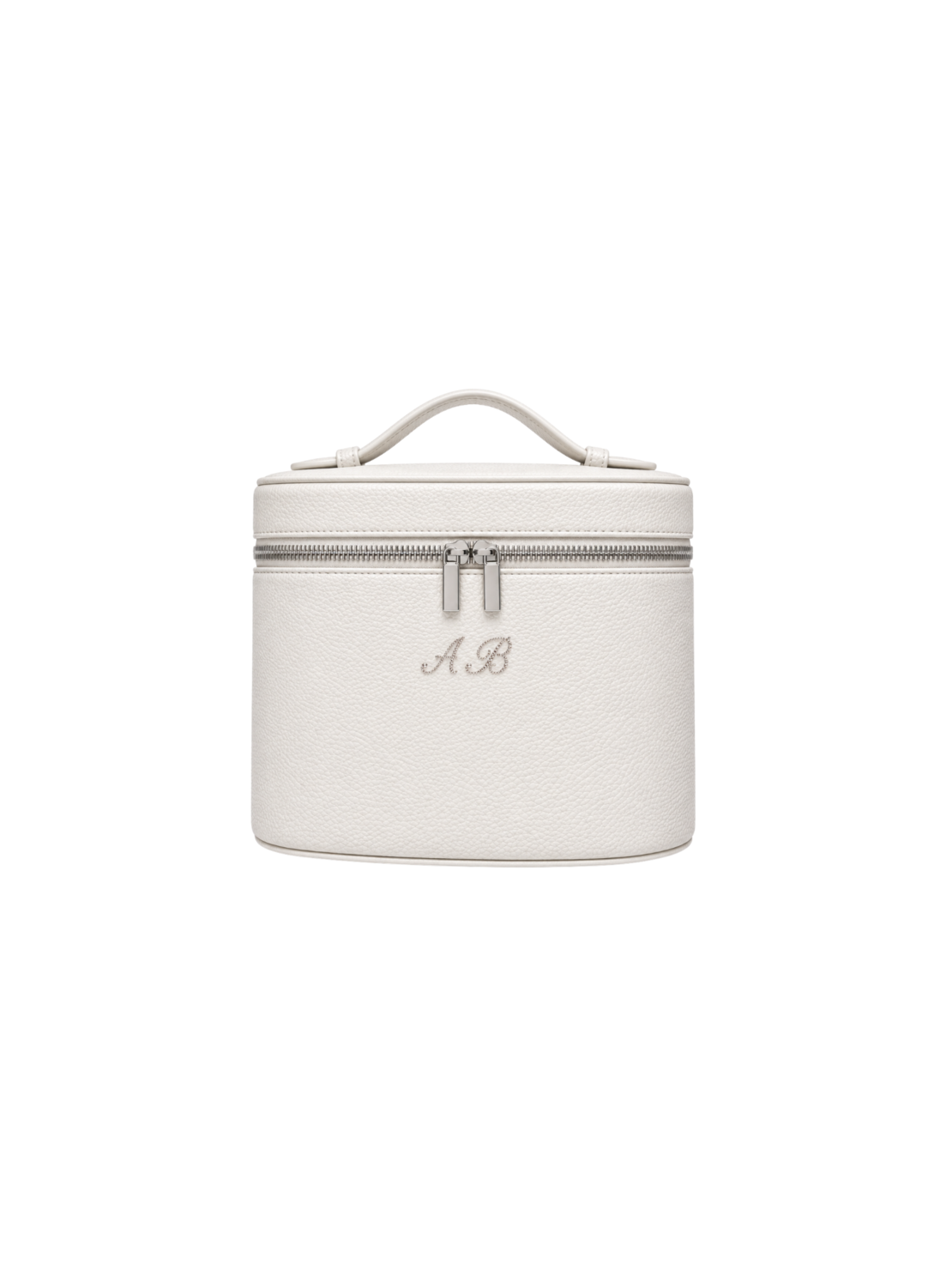 CUSTOM LARGE LE NÉCESSAIRE TOILETRY BAG IN MILK