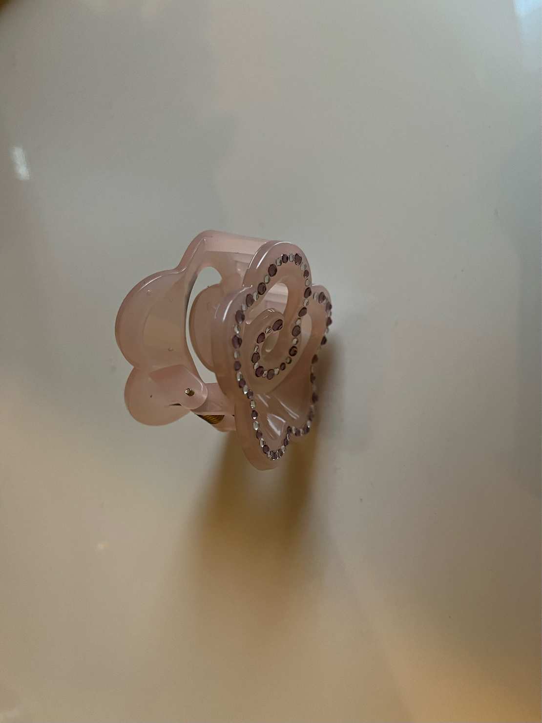 CUSTOM PALE ROSE CLIP