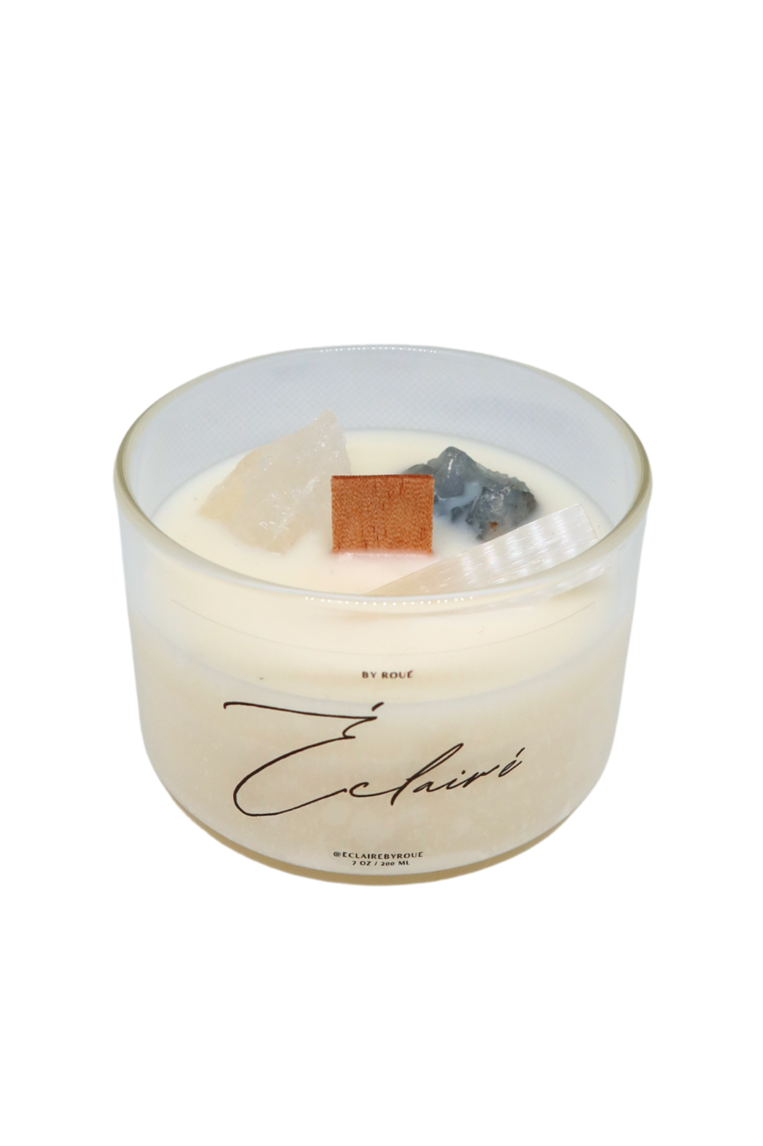 The CLARTÉ MYSTIQUÉ CRYSTAL candle
