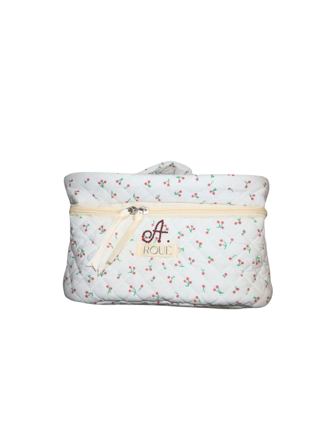CUSTOM XLARGE WHIPPED CREAM & CHERRIES TOILETRY BAG