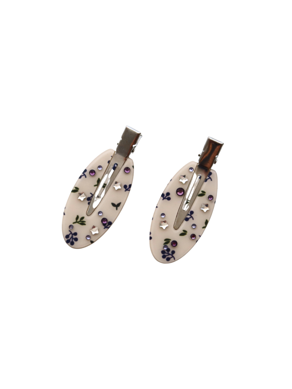 CUSTOM LILAC WHISPERS HAIR PINS