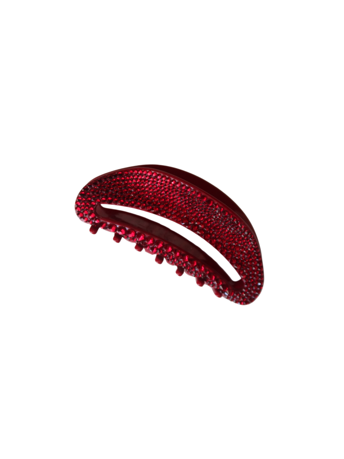 LIMITED CRYSTAL EMBELLISHED RUBY RED CLIP