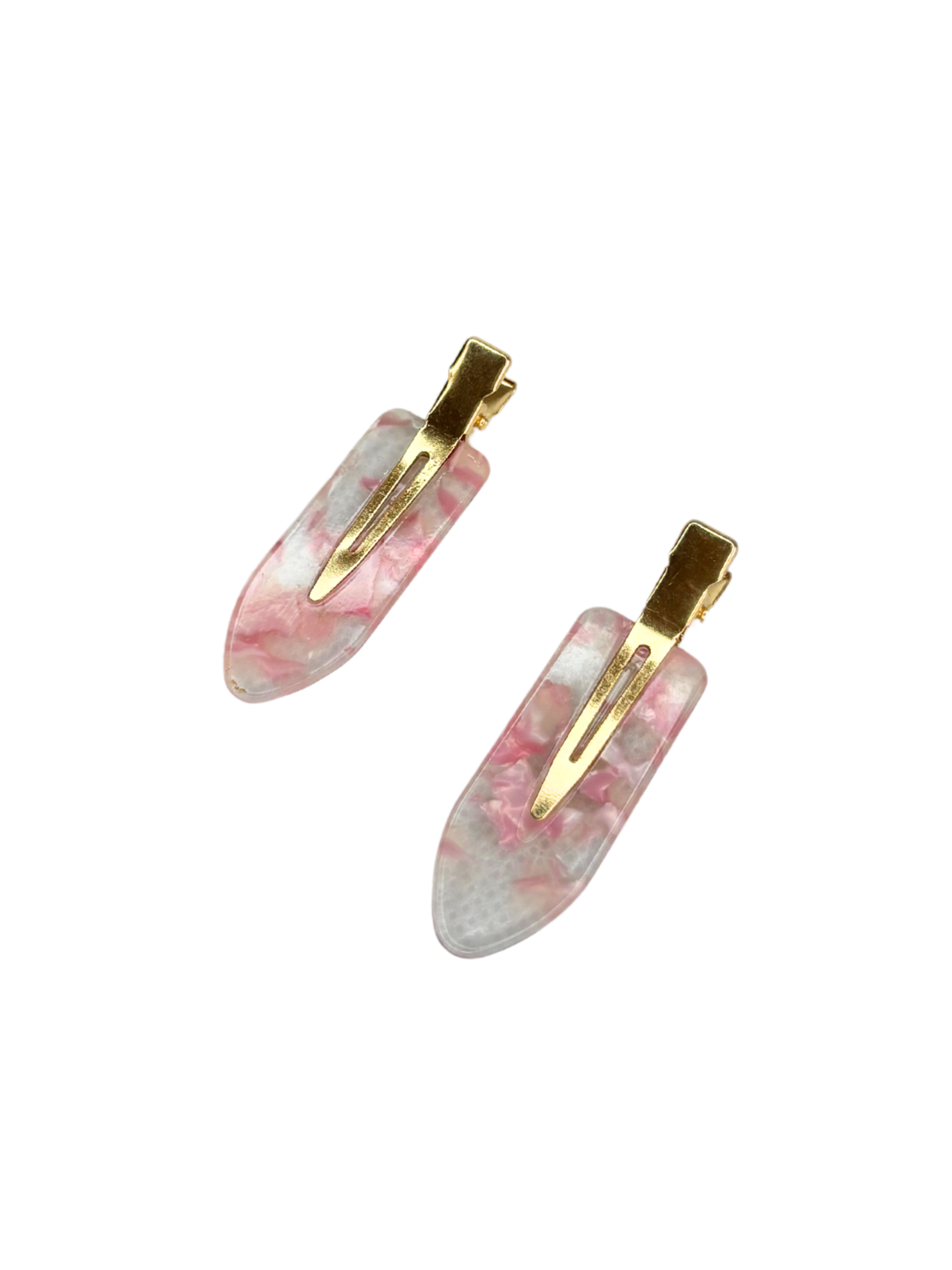 CUSTOM BOUTON DE ROSE HAIR PINS