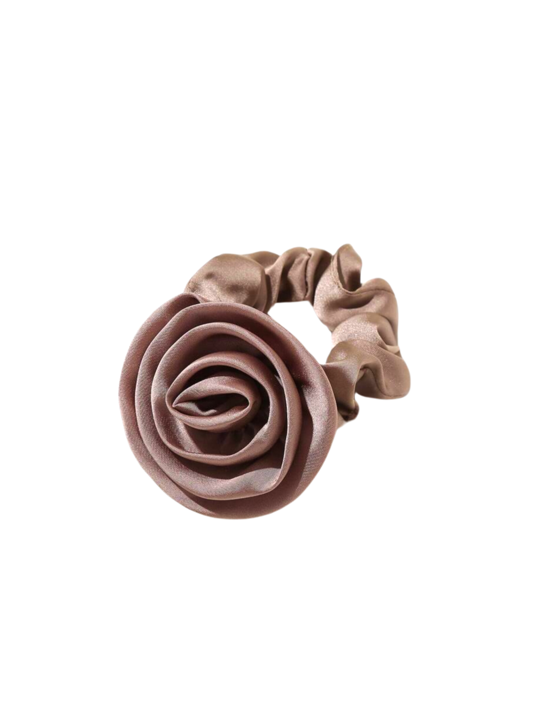 Rosette Scrunchie in TUZLU KARAMEL