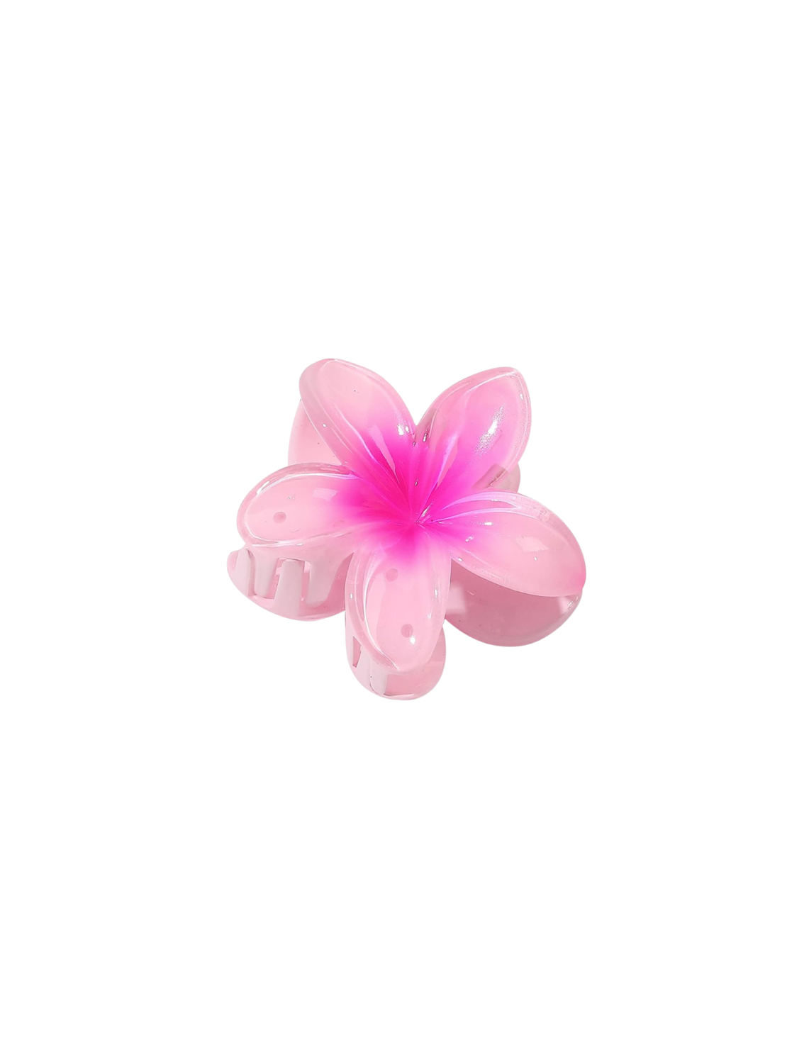 CUSTOM PLUMERIA CLIP in DRAGONFRUIT